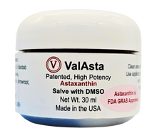 Load image into Gallery viewer, ValAsta Astaxanthin Salve with DMSO 30ML
